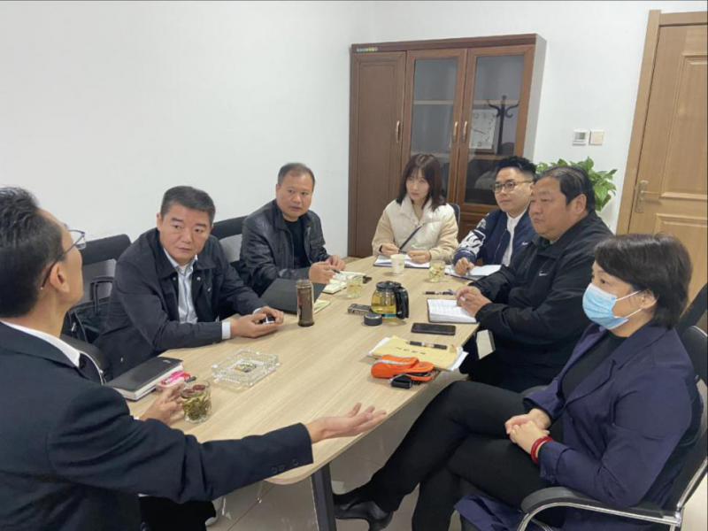 筑牢安全防線，沖刺年度目標--集團公司領(lǐng)導到泰弘公司、榮弘公司 檢查指導工作